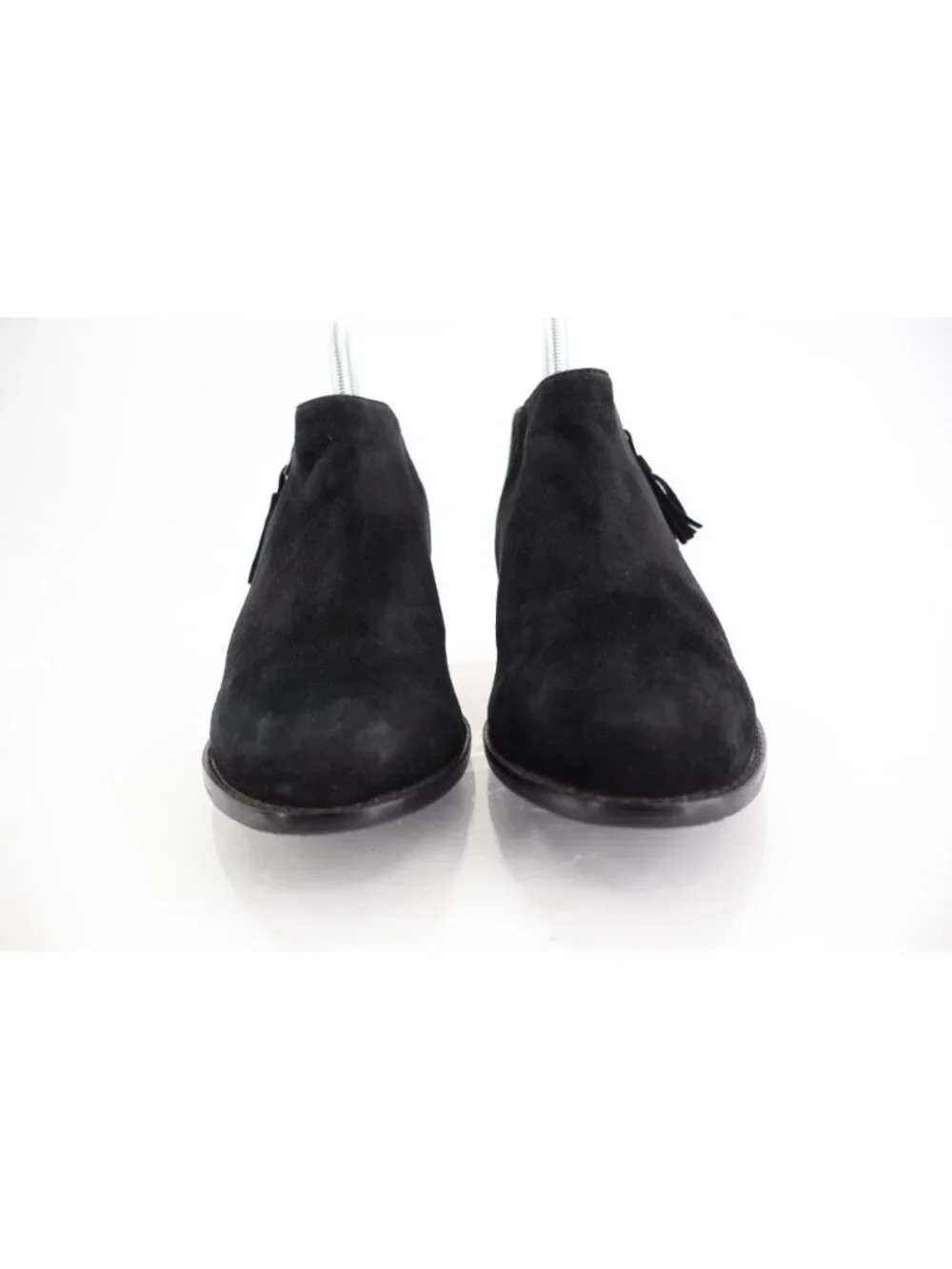 Vionic Women's Serena Boot Size 6.5 Bootie Black Suede Almond Toe Zip Comfy Shoe